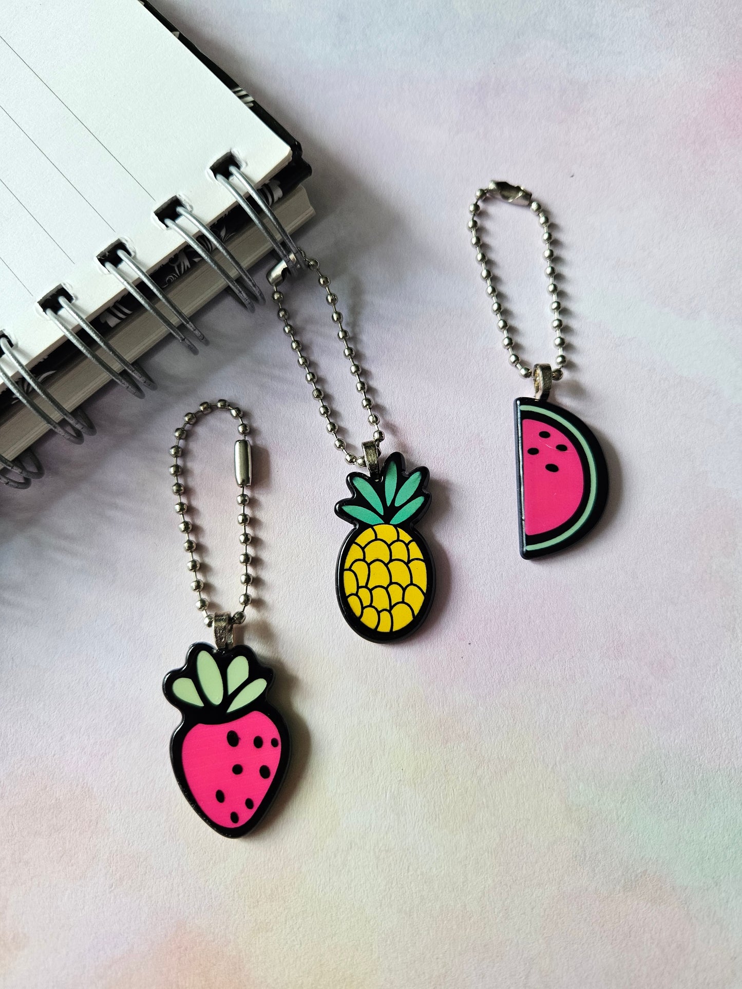 fruit planner charms