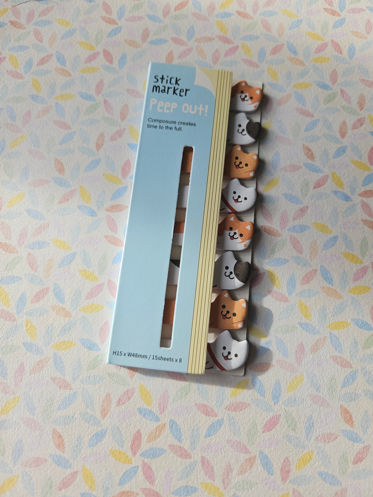 Dog Sticky Note Tabs | Cute Page Markers | Planner & Journal Tabs | Kawaii Stationery | Study & Office Supplies