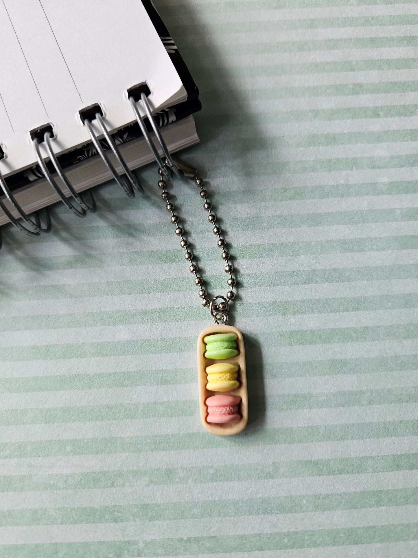 macarons planner charm