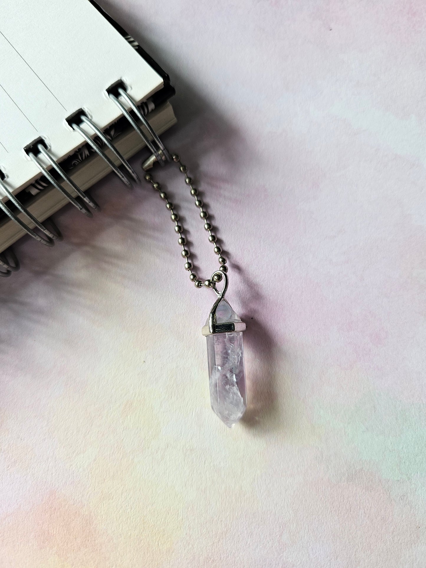 rainbow fluorite planner charm