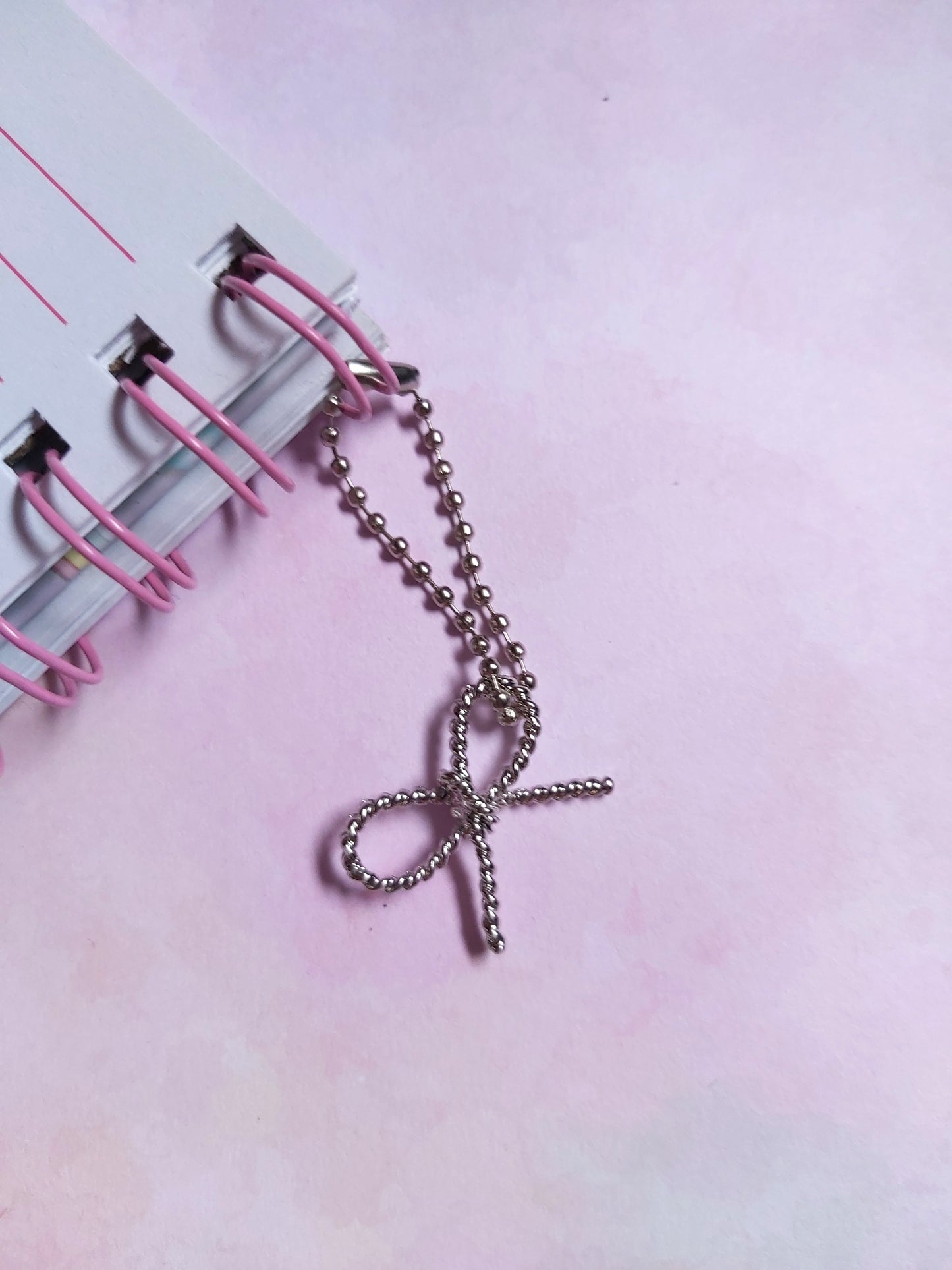 Twisted Rope Bow Planner Charm