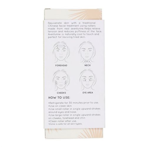 Aventurine Dual Ended Face Roller