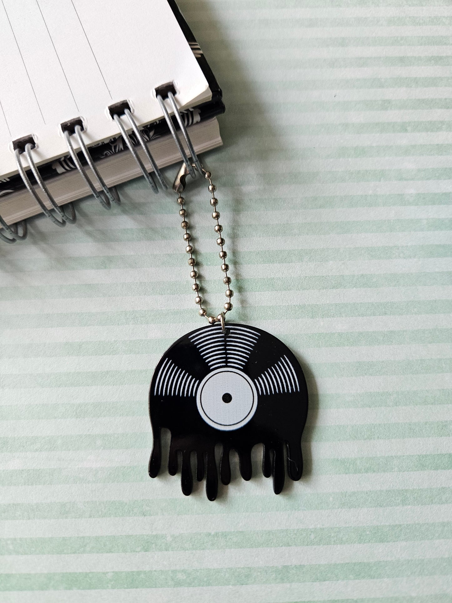 vinyl record planner charm