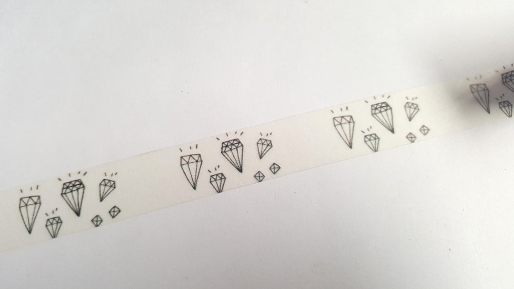 diamond gems washi tape
