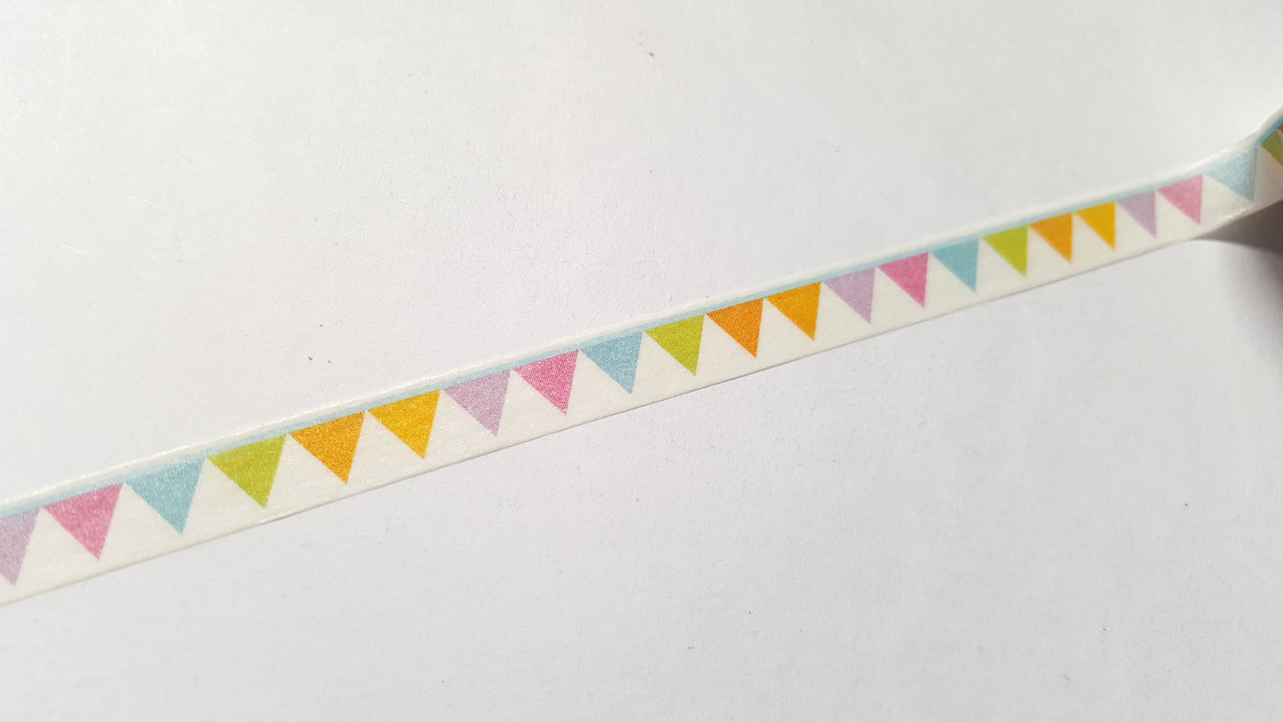 bunting washi tape