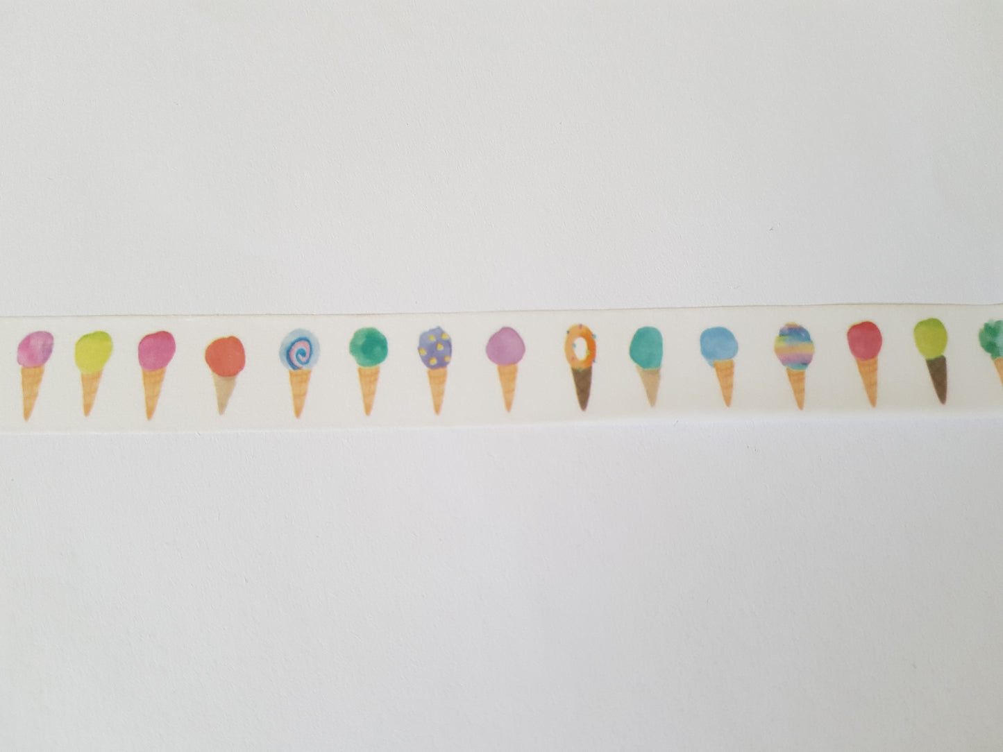 ice cream washi tape