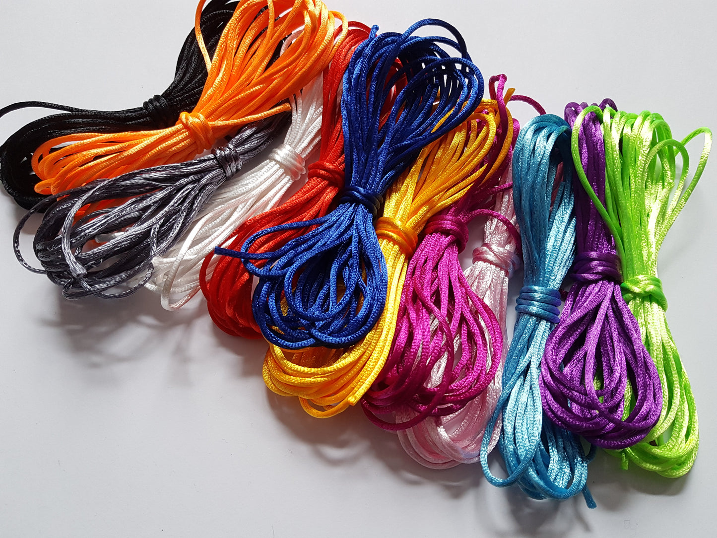 1 x 5m Silky Nylon Craft Cord | 2mm Thread for Jewellery Making, Macramé, Bracelets & DIY Crafts