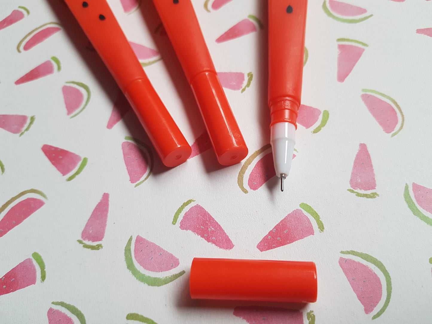 watermelon slice pen