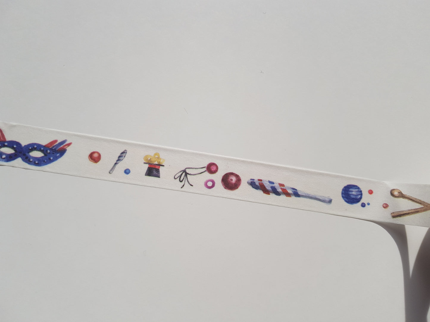 10m washi tape - 15mm - carnival