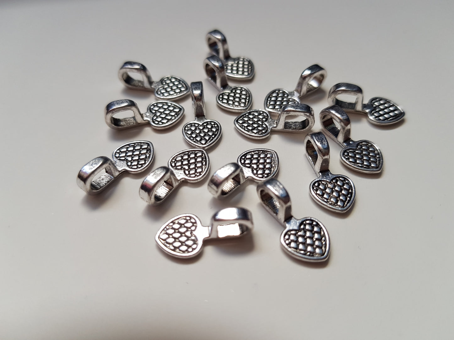 8mm glue-on cabochon bails