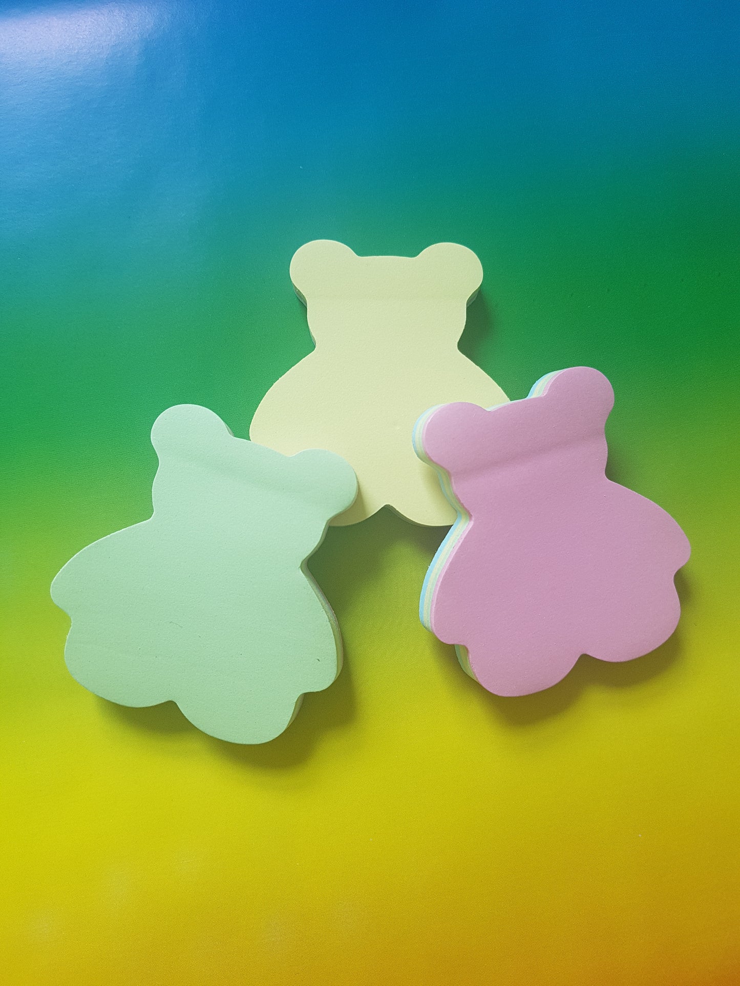 teddy bear sticky notes