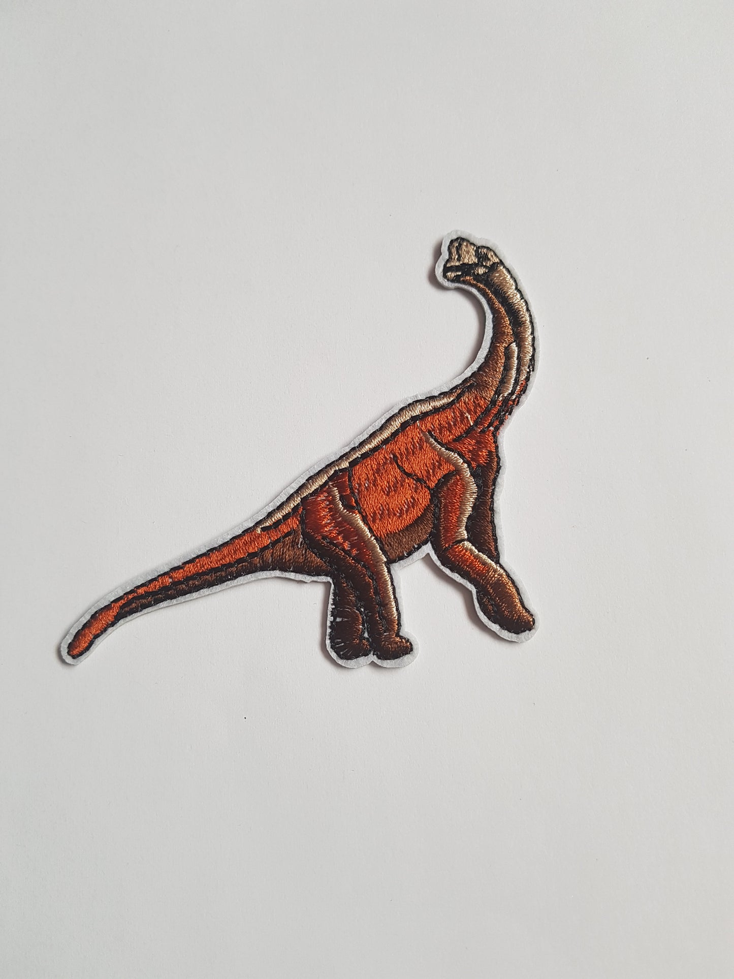 1 x 10.7mm × 7.2cm Dinosaur Iron-On Patch / Applique | DIY Clothing, Bags, Jackets & Craft Embellishments