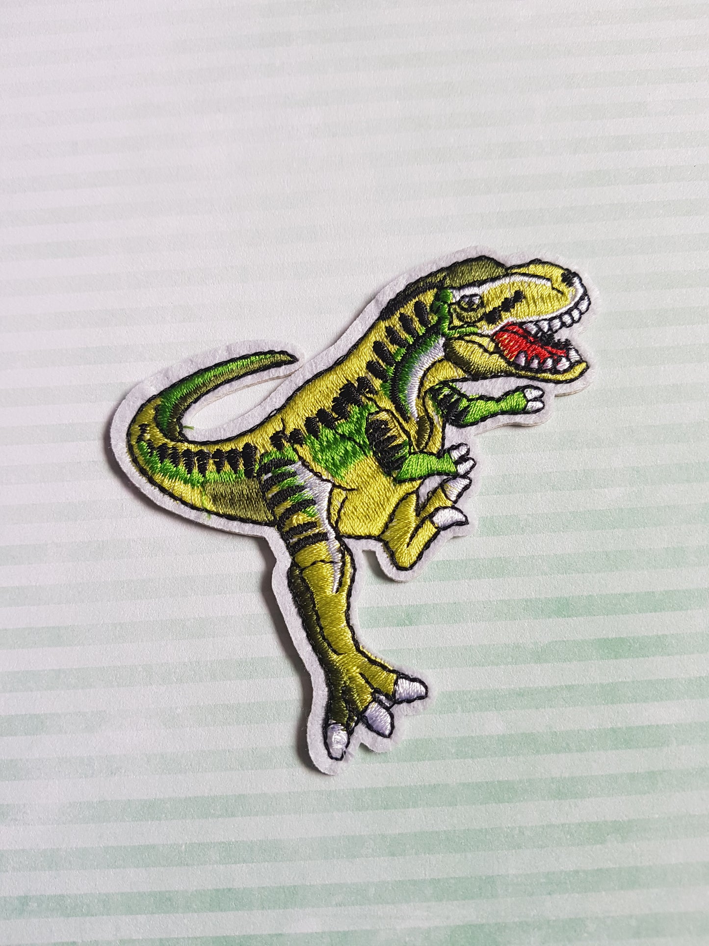 iron-on applique - dinosaur