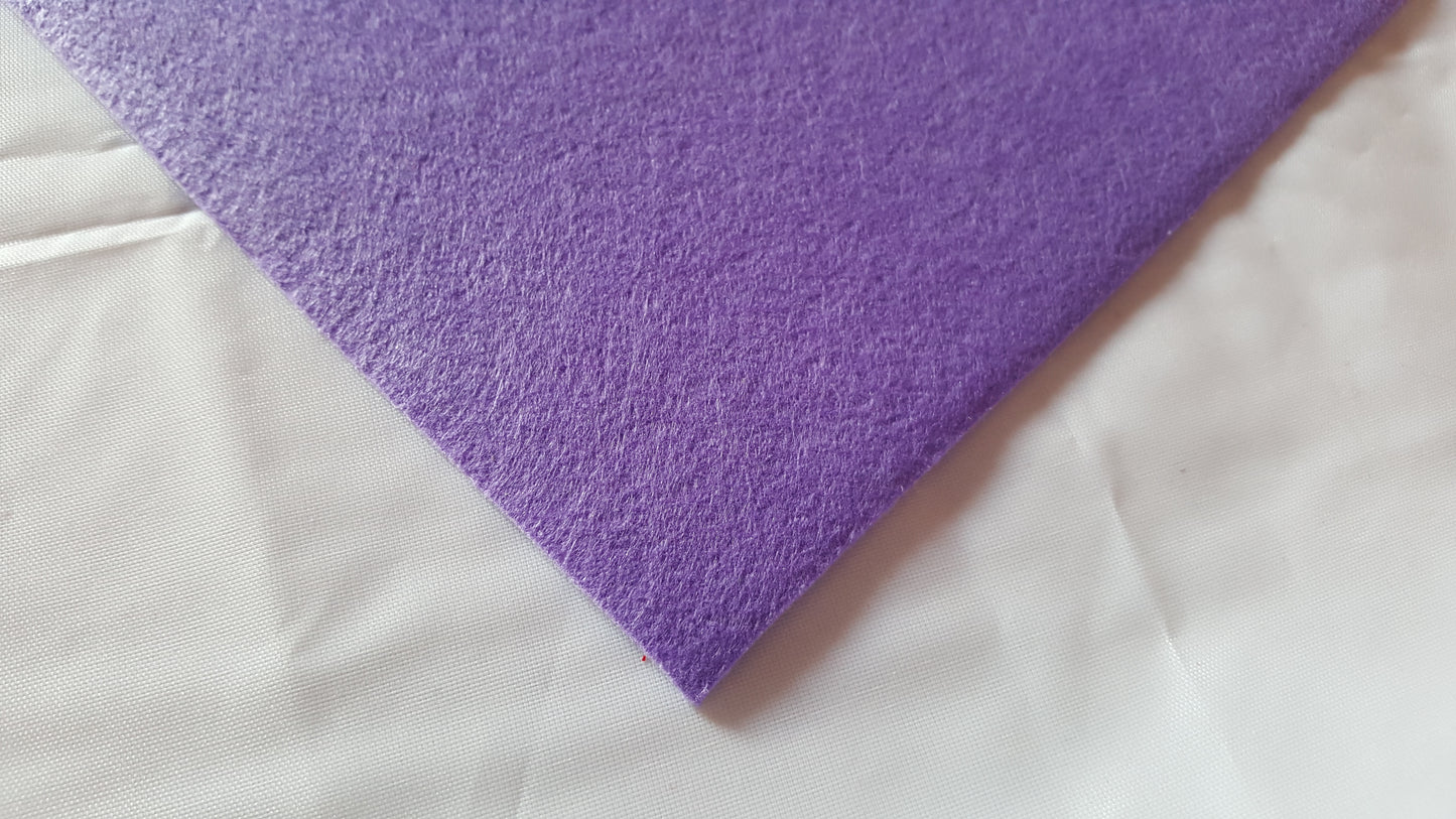 felt sheet - purple