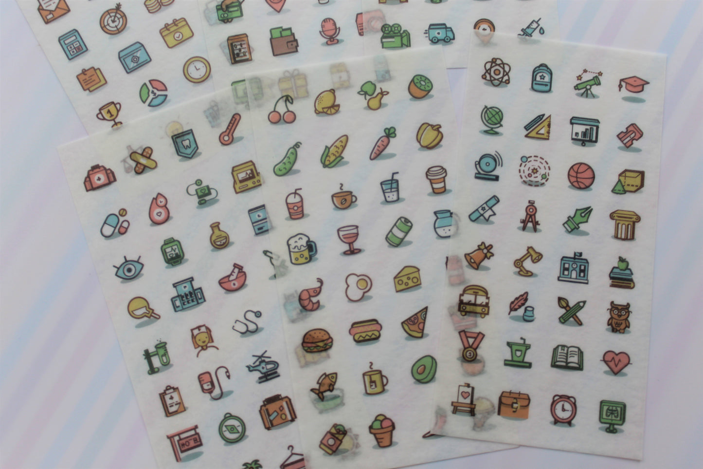 computer icon sticker set