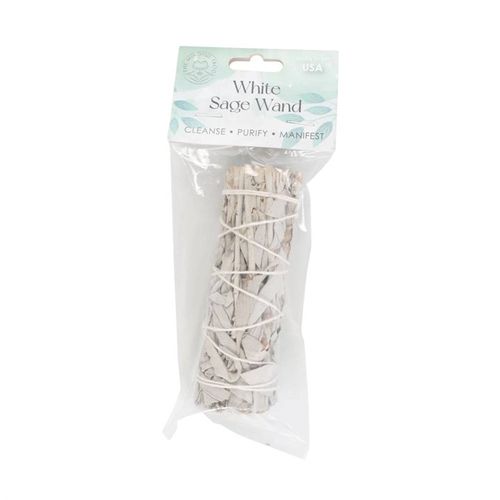 10cm Small White Sage Smudge Stick Wand