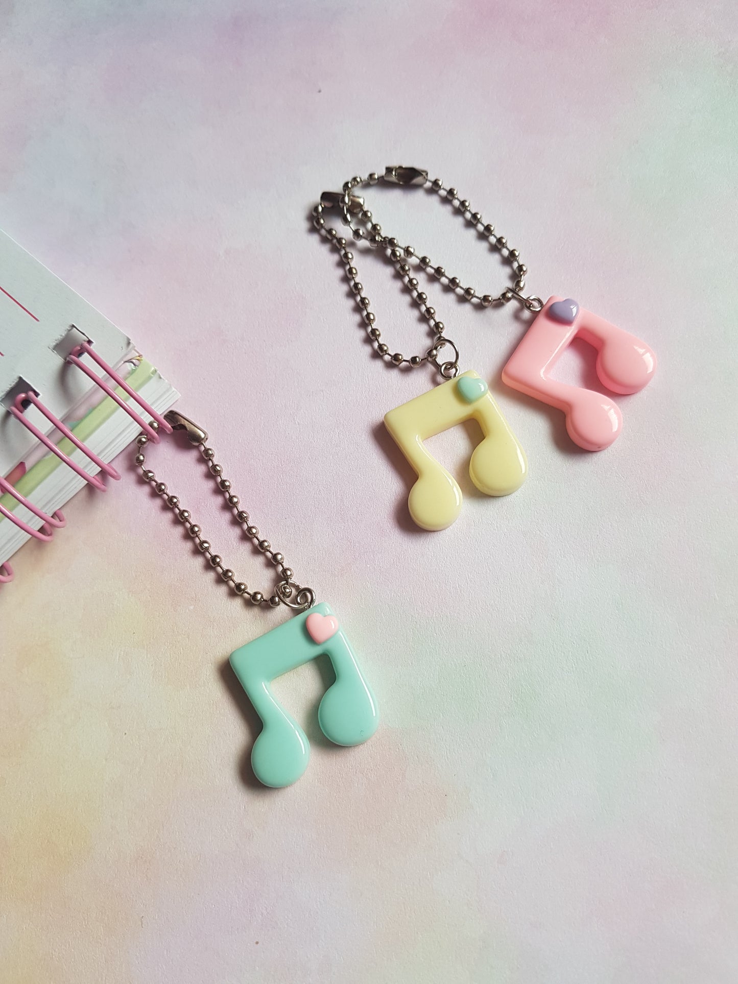 musical note planner charms