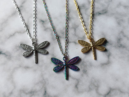 dragonfly necklaces