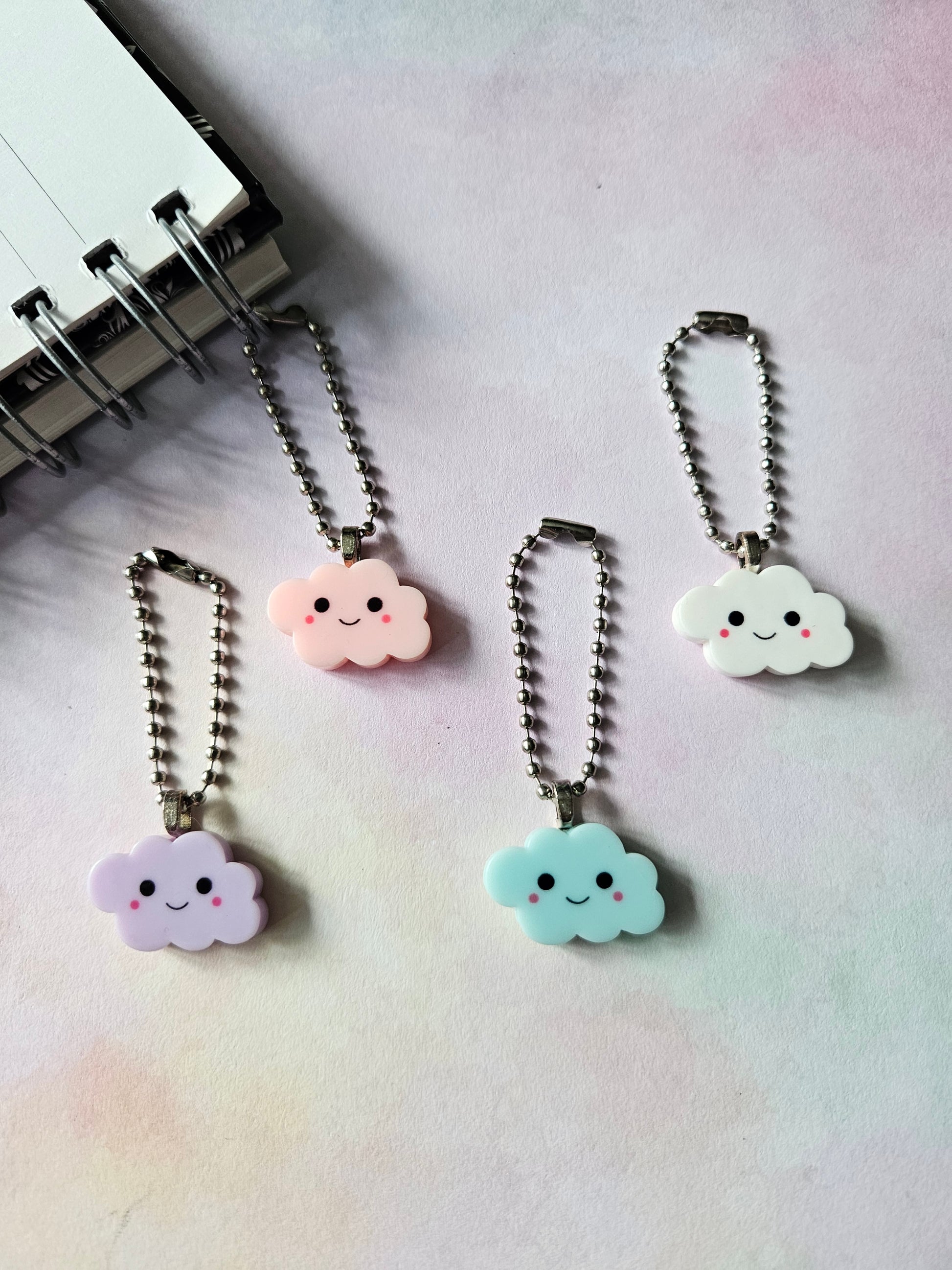 kawaii cloud planner charms 