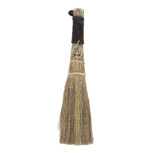 20cm Broom with Tree of Life Charm