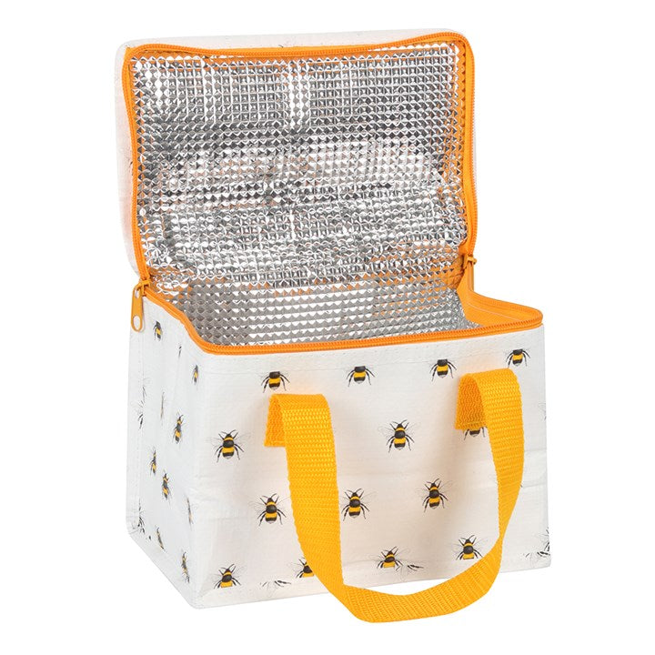 bee print lunch bag 