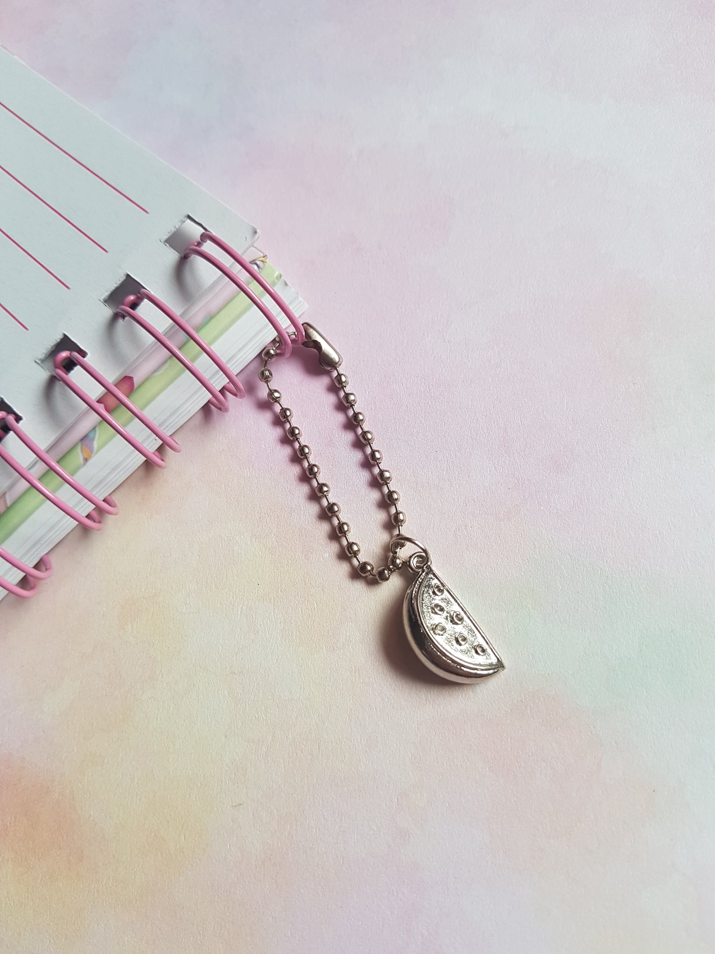 watermelon slice planner charm