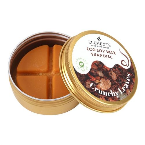 Crunchy Leaves Soy Wax Snap Disc