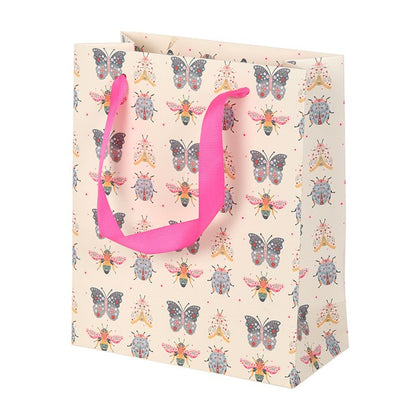 23cm Medium Floral Bug Print Gift Bag