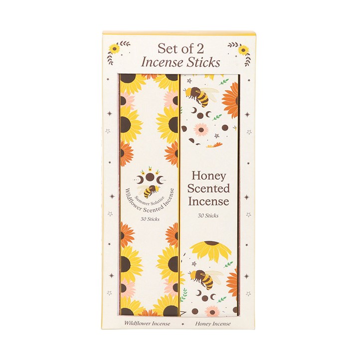 Set of 2 Honey and Wildflower Incense Stick Packs