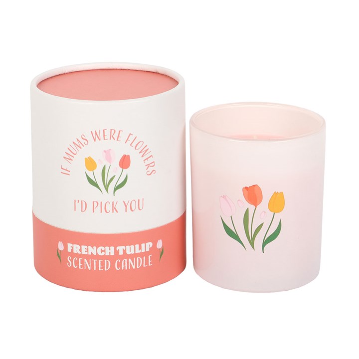 Mother’s Day Candle | If Mums Were Flowers I’d Pick You | French Tulip Scented Candle | Gift for Mum