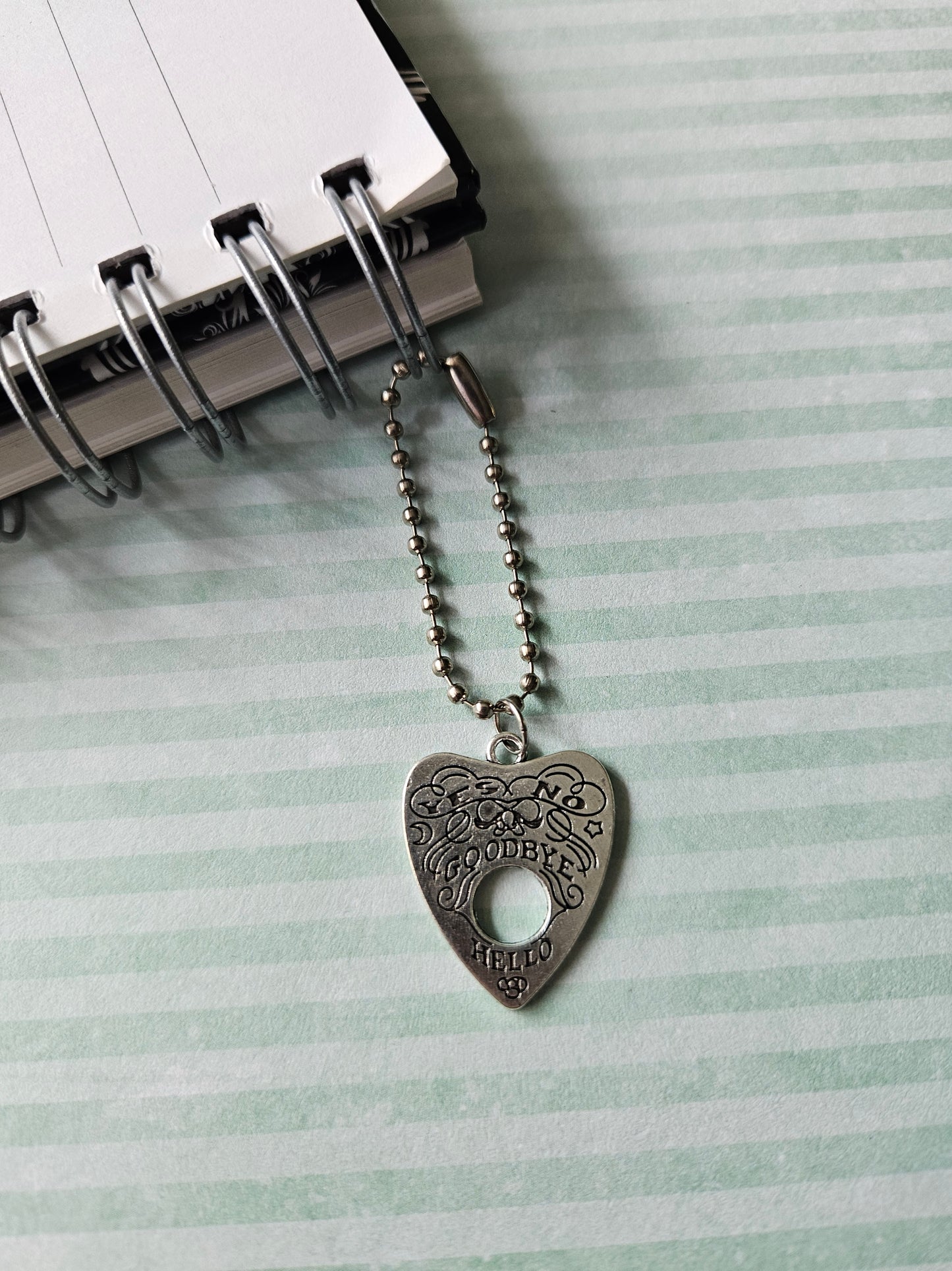 classic ouija planchette planner charm