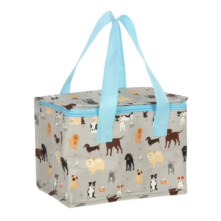 dog print lunch bag 