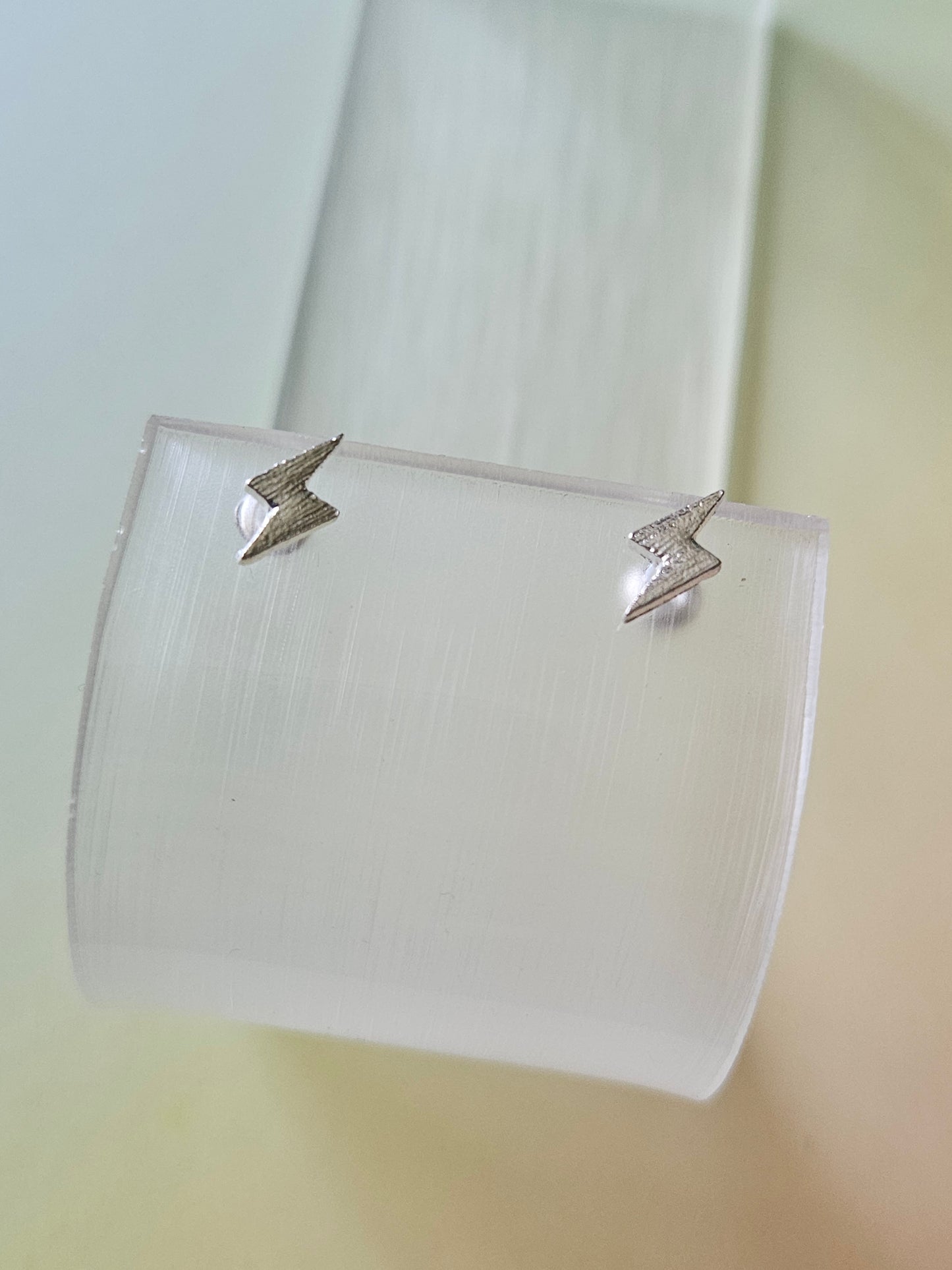 Lightening Bolt Earring Studs