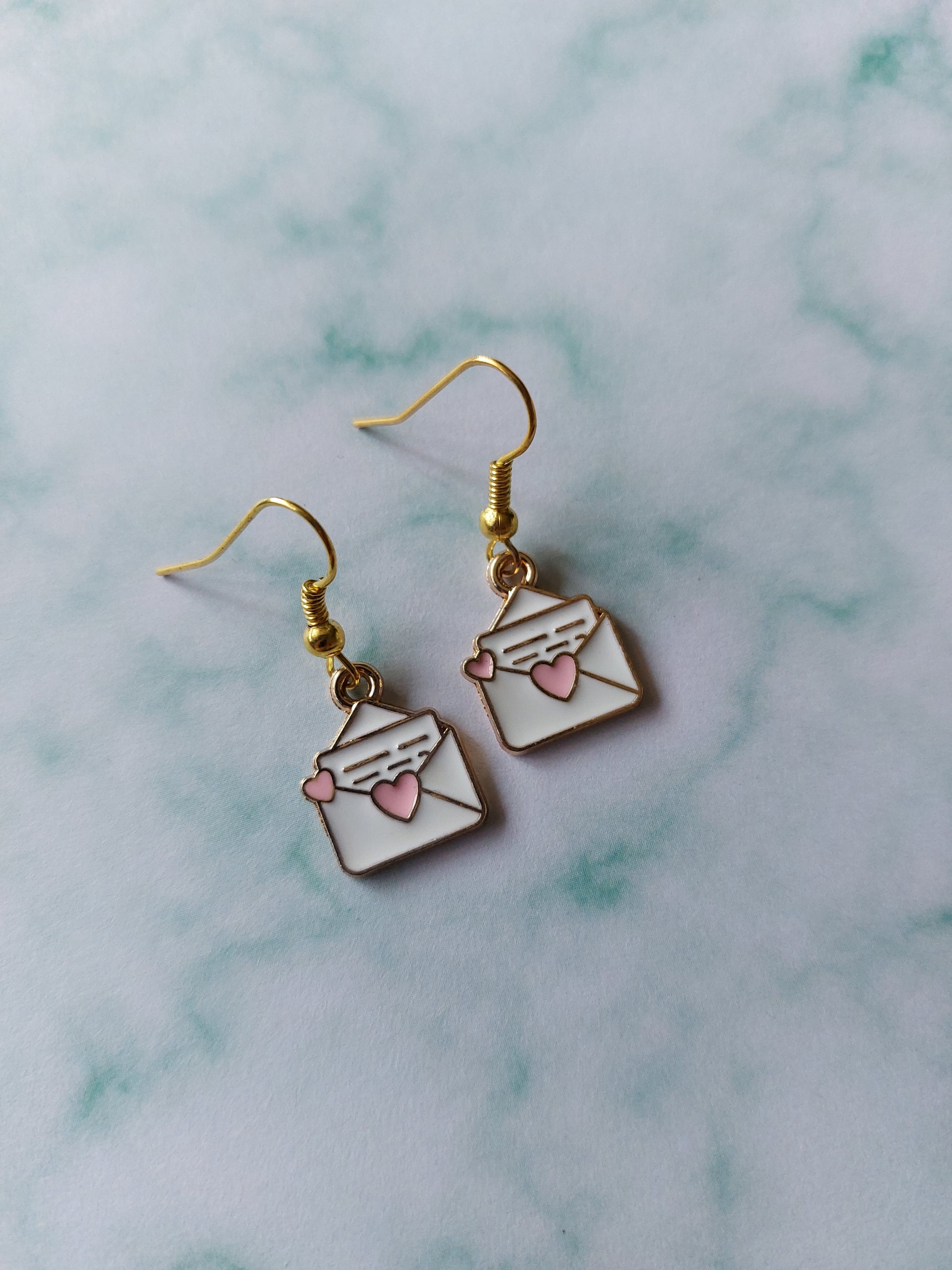 love letter earrings