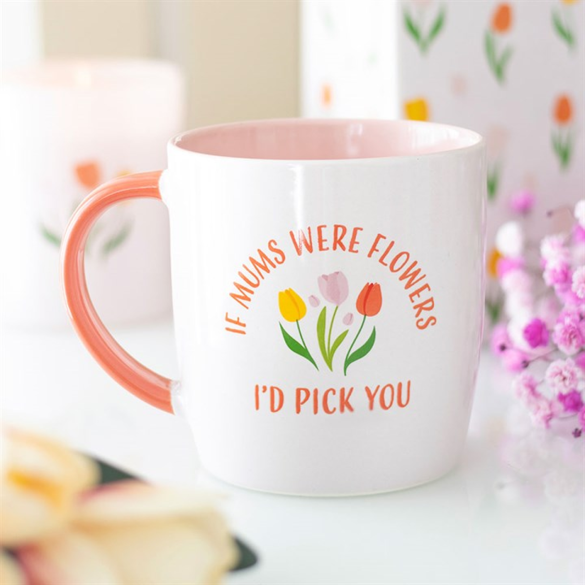 Mother’s Day Mug | If Mums Were Flowers I’d Pick You | Floral Ceramic Mug | Gift for Mum