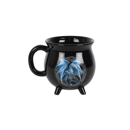 Yule Colour Changing Cauldron Mug by Anne Stokes