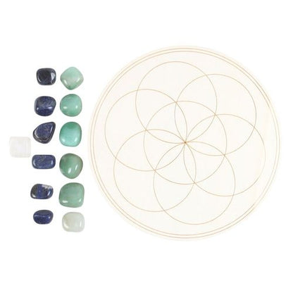 Seed of Life Crystal Grid Set