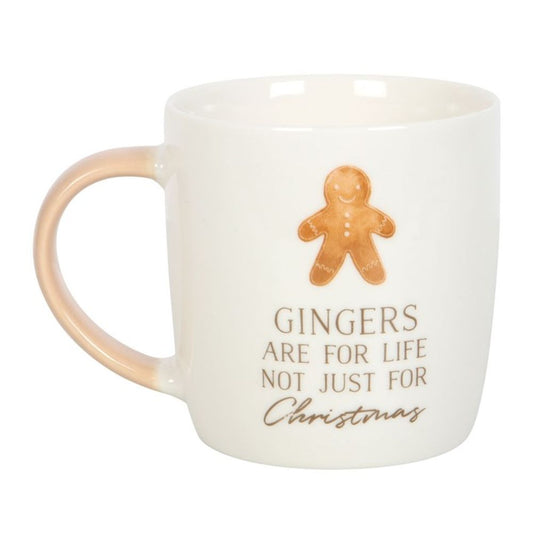 Gingers Are For Life Christmas Mug