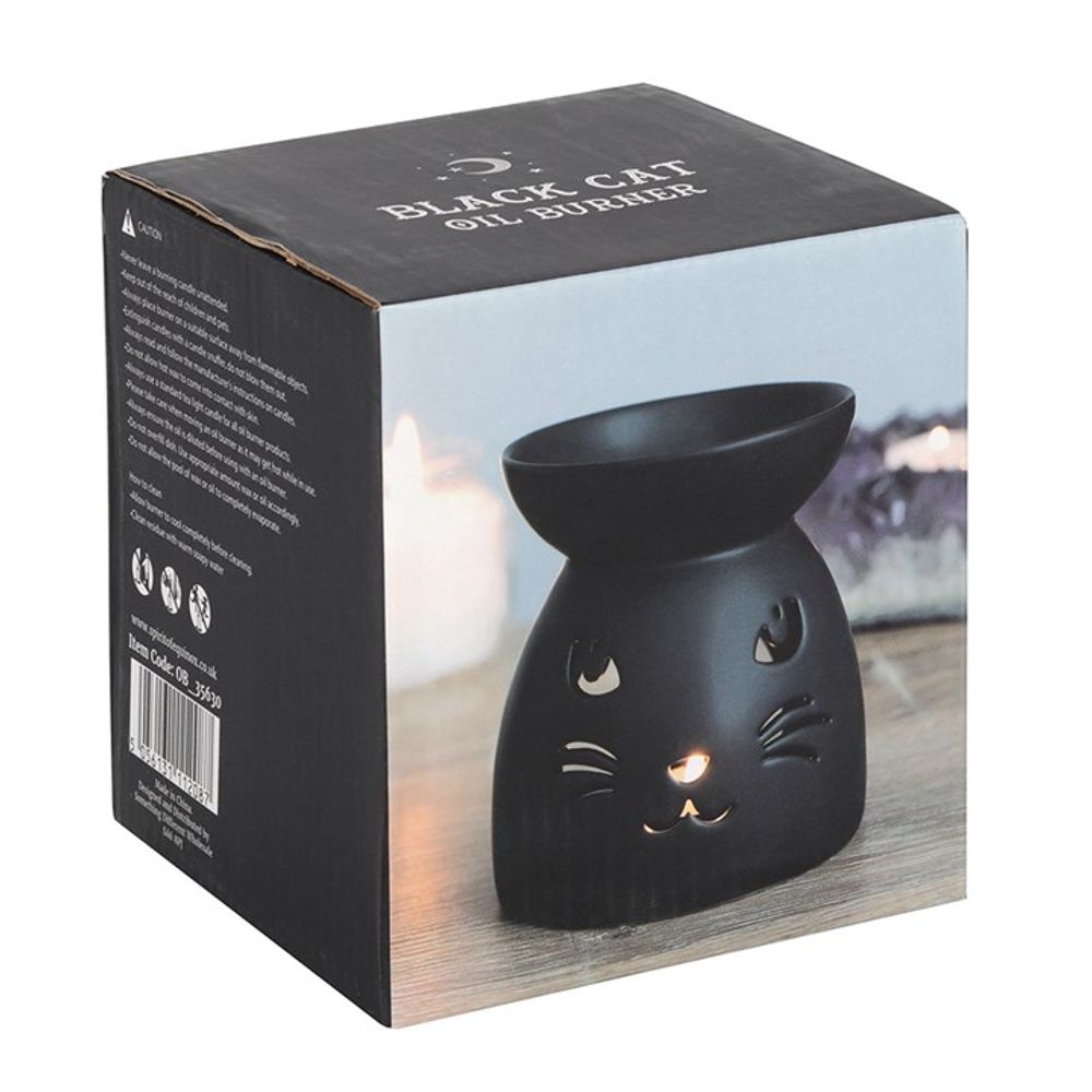 Black Cat Cut Out Oil Burner