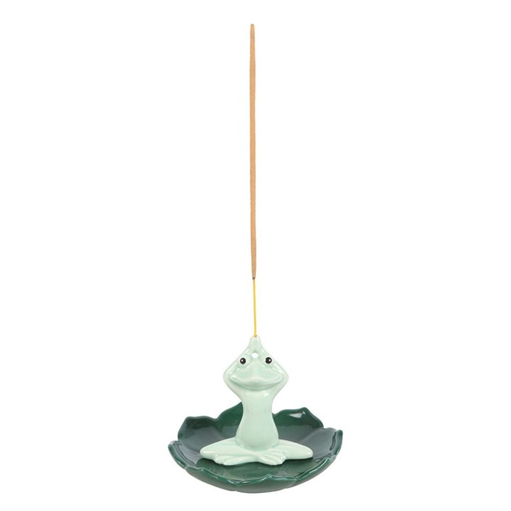 Yoga Frog Incense Stick Holder