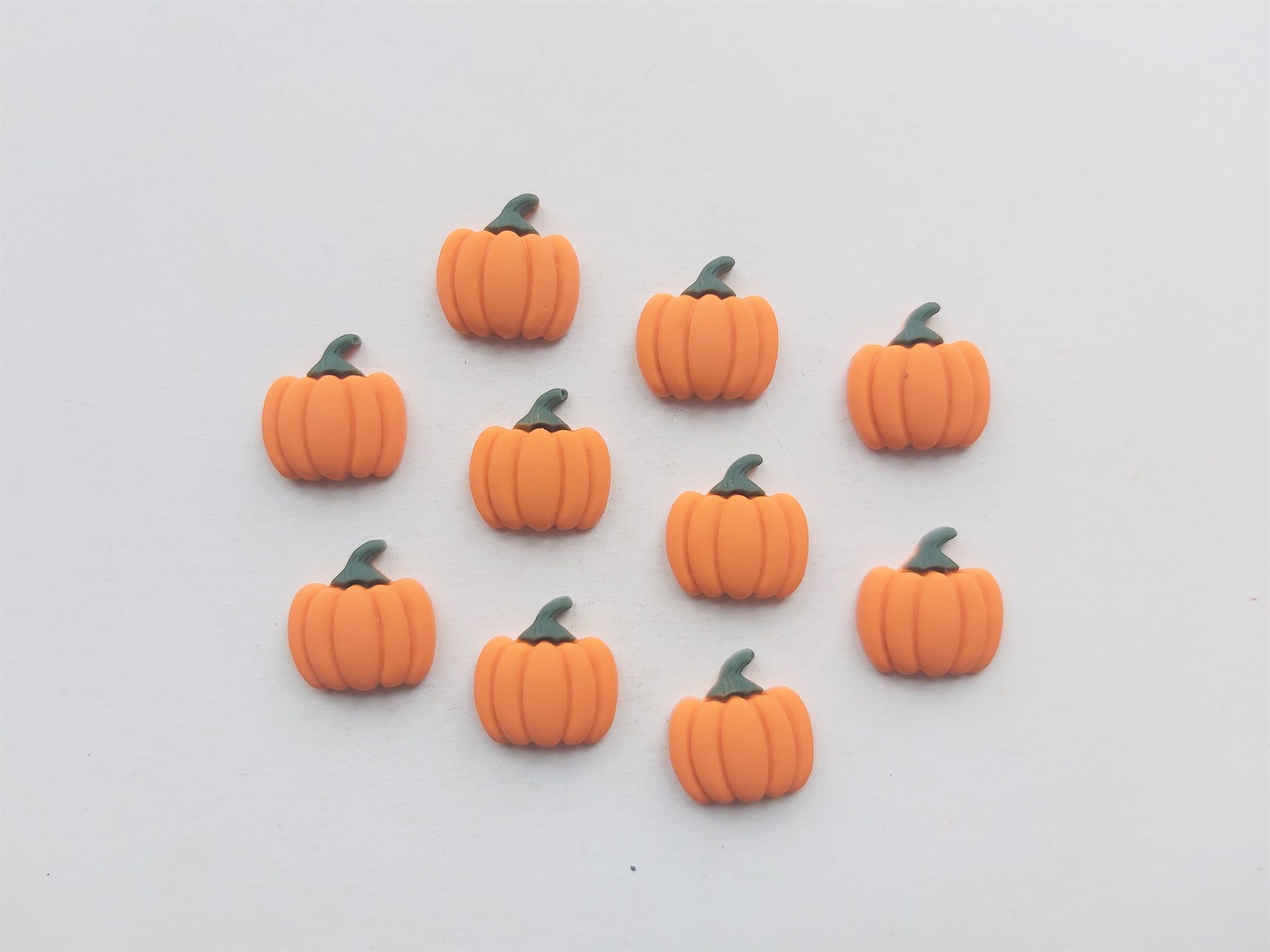 18mm resin pumpkin cabochons