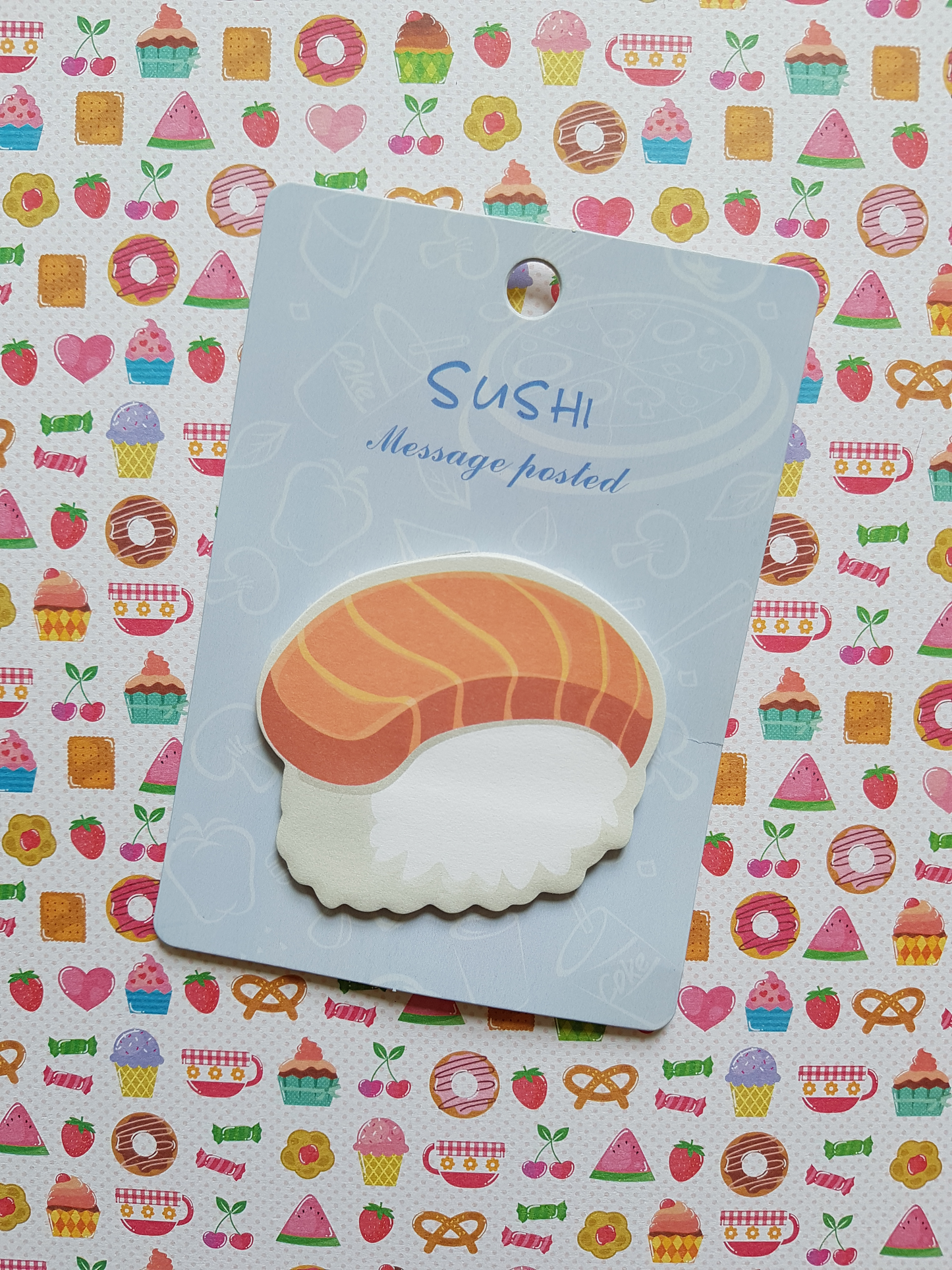 sushi sticky notes pad