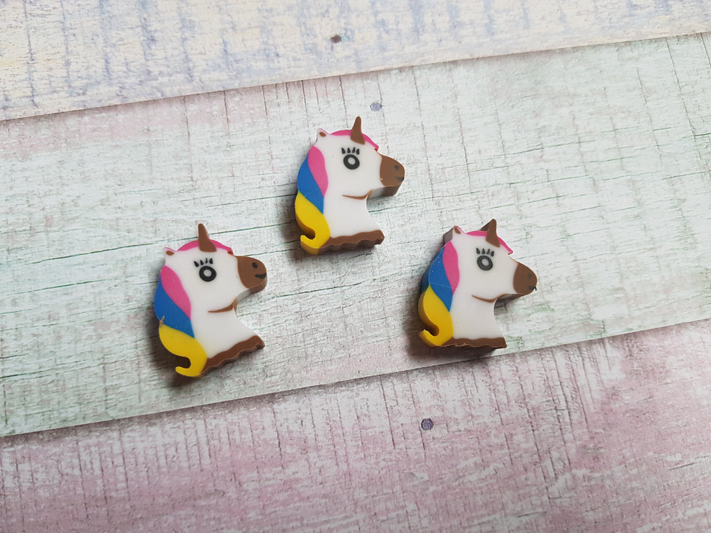 unicorn rubbers/erasers