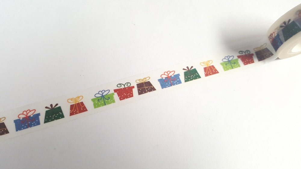 birthday presents washi tape