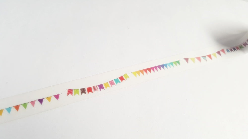 bunting washi tape