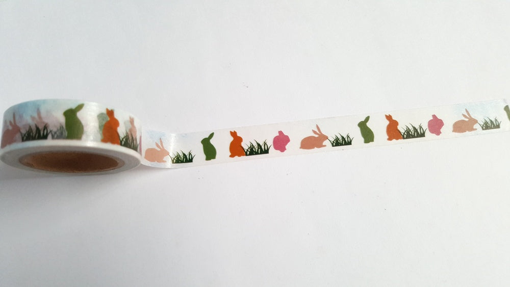 rabbits washi tape