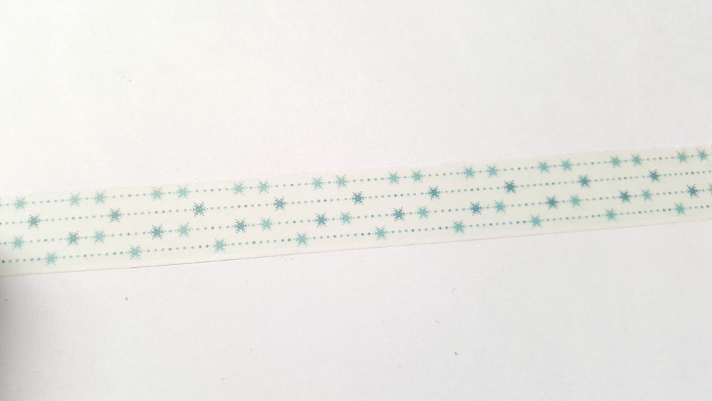 snowflakes washi tape