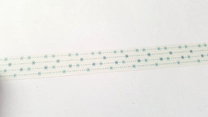 snowflakes washi tape