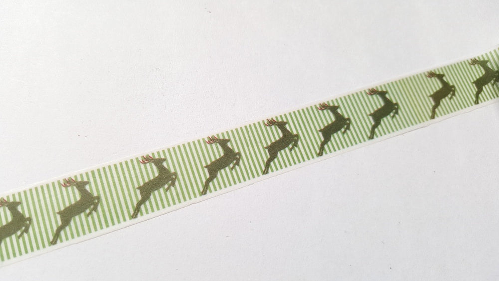 reindeer washi tape