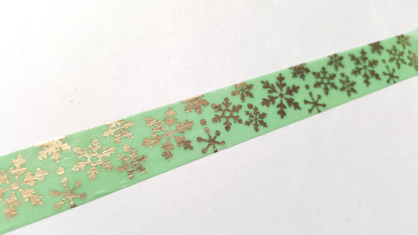 snowflakes washi tape